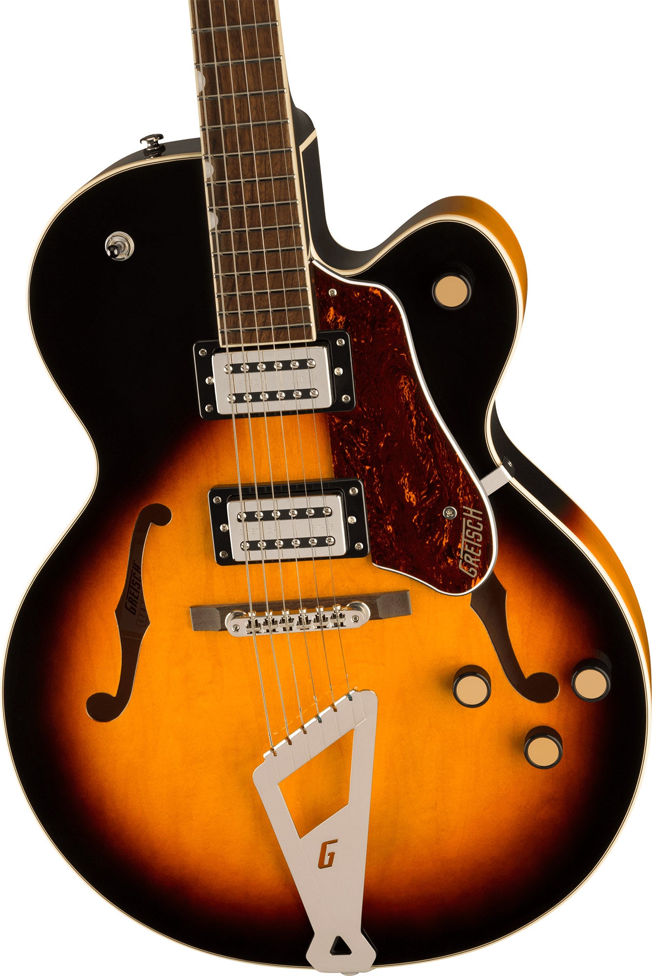 Gretsch G2420 Streamliner Hollow Body Electric Guitar - Aged Brooklyn Burst w/ Strap