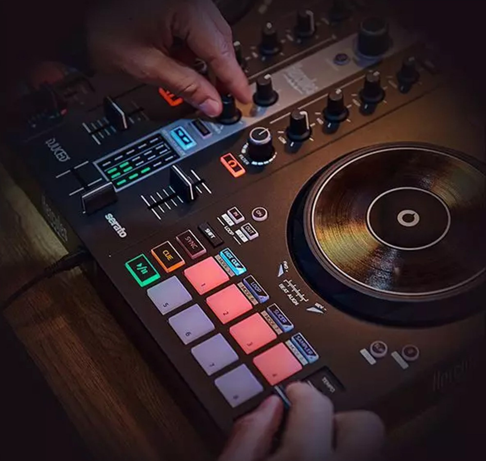 Hercules DJControl Inpulse 300 MK2 2-Channel DJ Controller w/ Case
