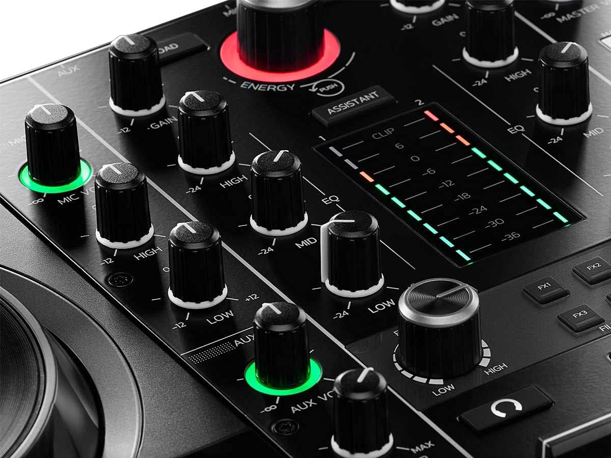 Hercules DJControl Inpulse 500 MK2 2-Channel DJ Controller w/ Case