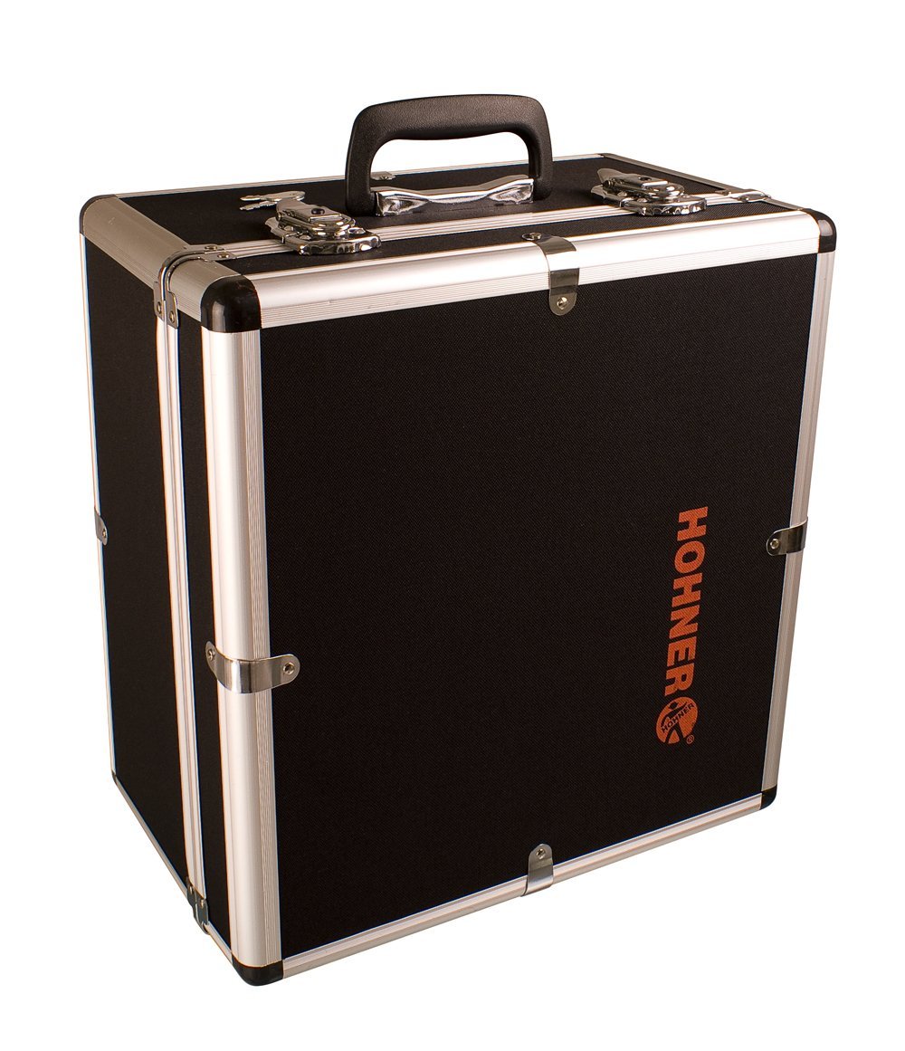 Hohner 12X Three-Row Accordion Hard Case for Panther and Corona