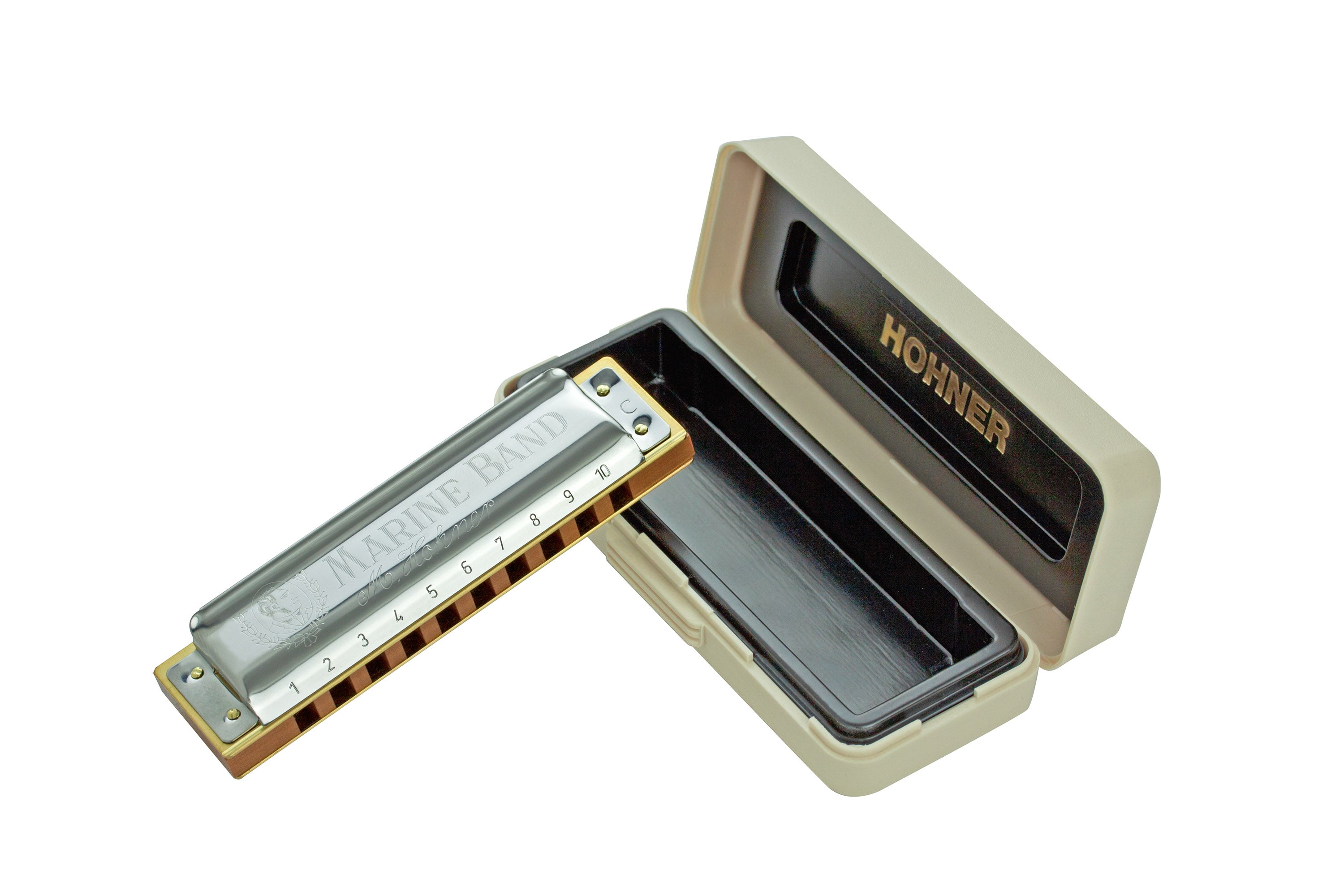 Hohner Marine Band 1896 Harmonica - Key of E w/ Key Stickers