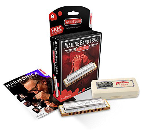 Hohner Marine Band 1896 Harmonica - Key of F