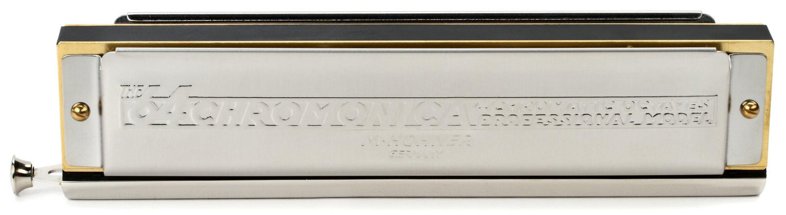 Hohner 64 Chromonica Harmonica - Key of C w/ Zip Pouch