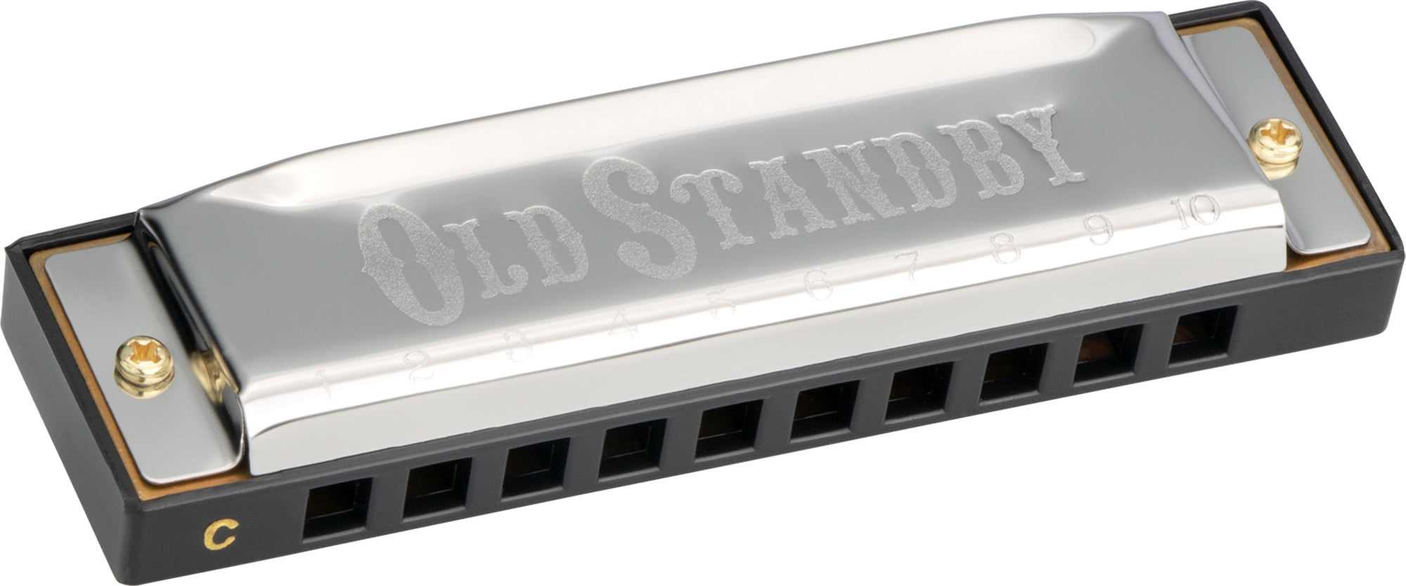 Hohner Old Standby Harmonica - Key of C w/ Pouch