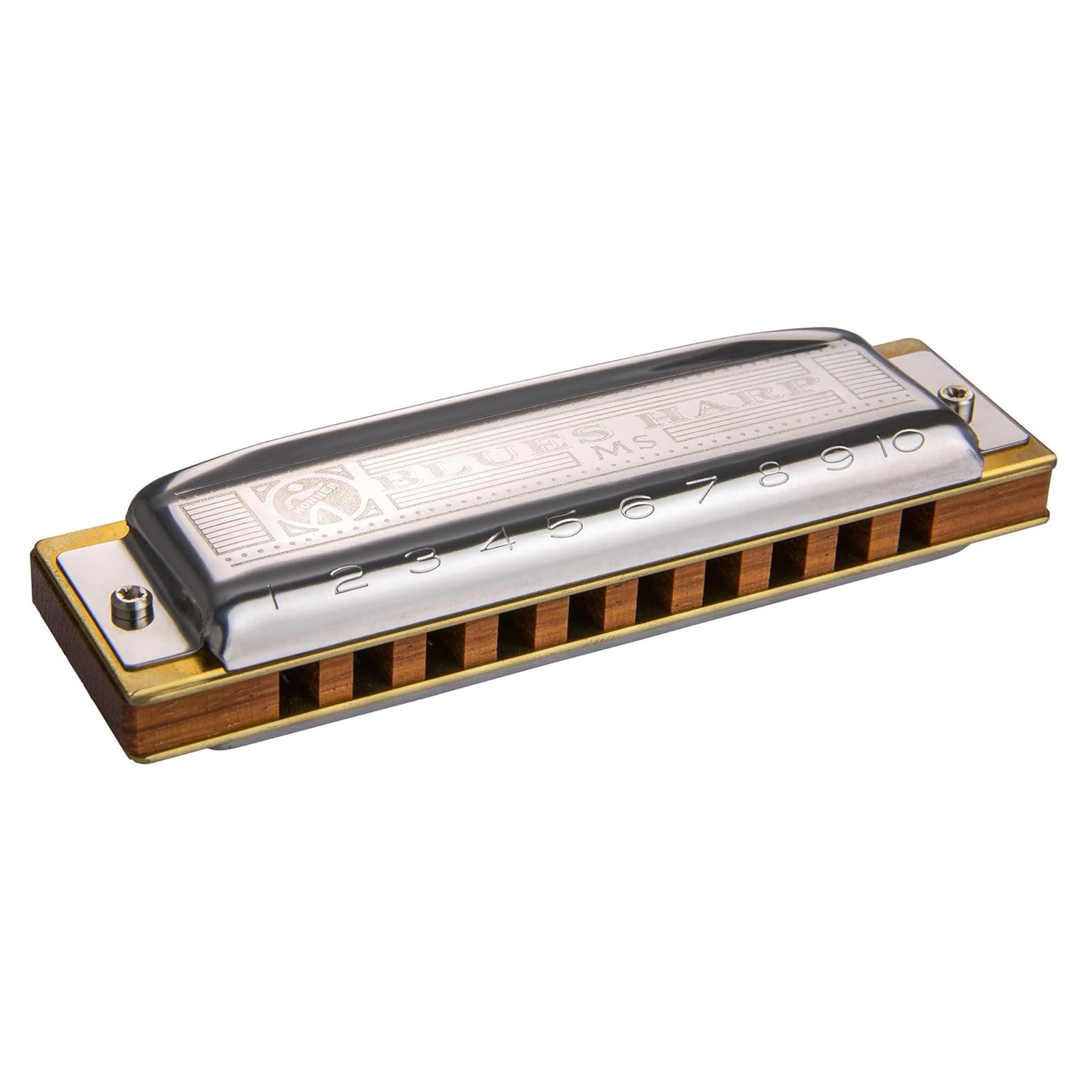 Hohner 532 Blues Harp MS Harmonica - Key of E w/ Key Stickers