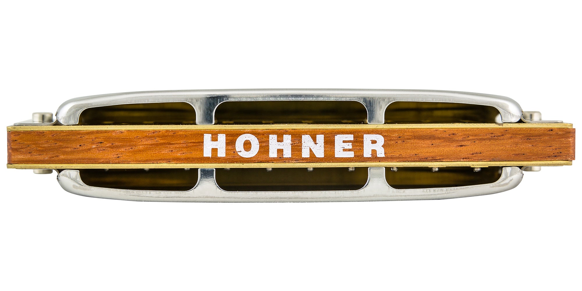 Hohner 532 Blues Harp MS Harmonica - Key of F w/ Instructional Manual