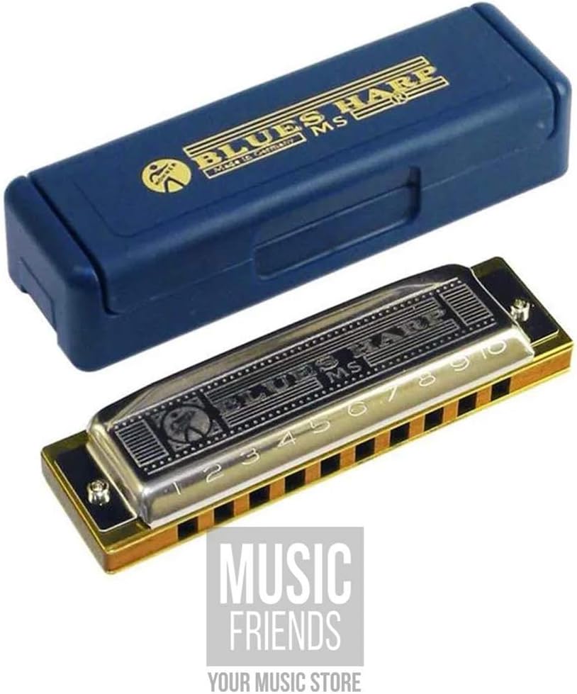 Hohner 532 Blues Harp MS Harmonica - Key of F