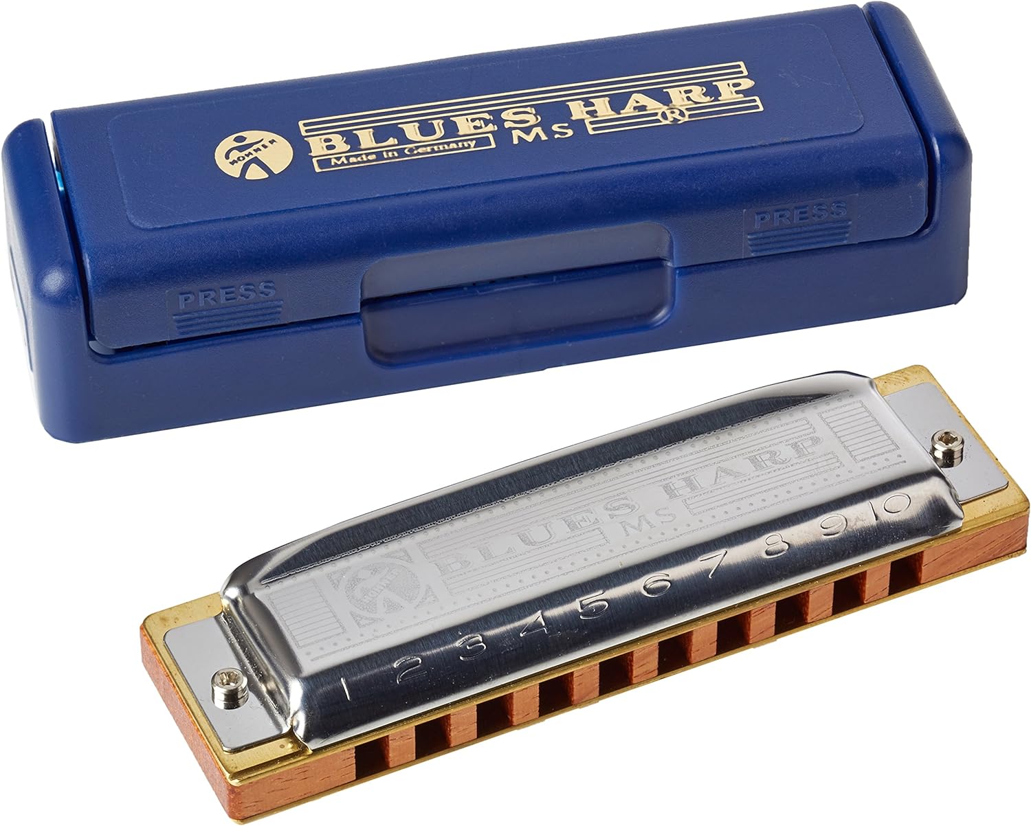 Hohner 532 Blues Harp MS Harmonica - Key of G