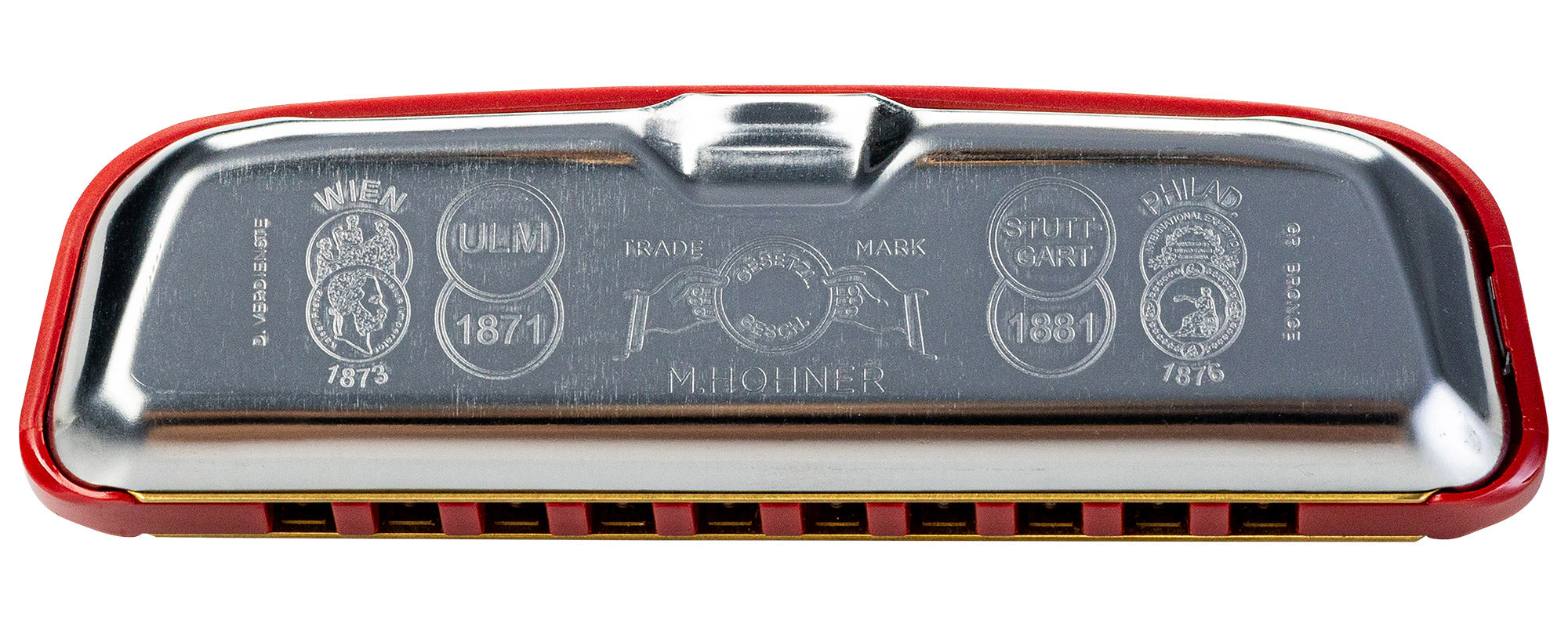 Hohner 544 Golden Melody Harmonica - Key of E w/ Key Stickers