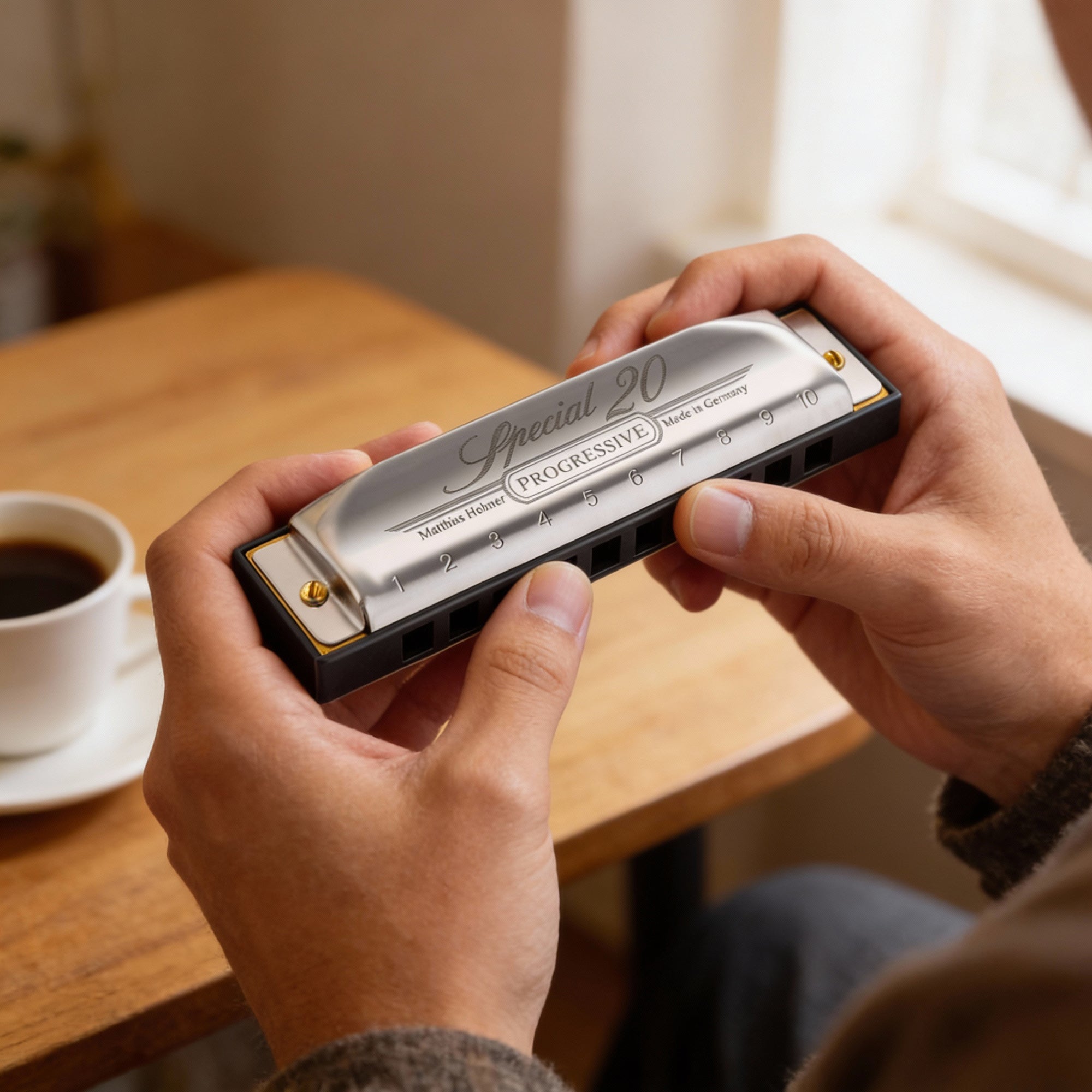 Hohner Special 20 Harmonica - Key of B w/ Instructional Manual