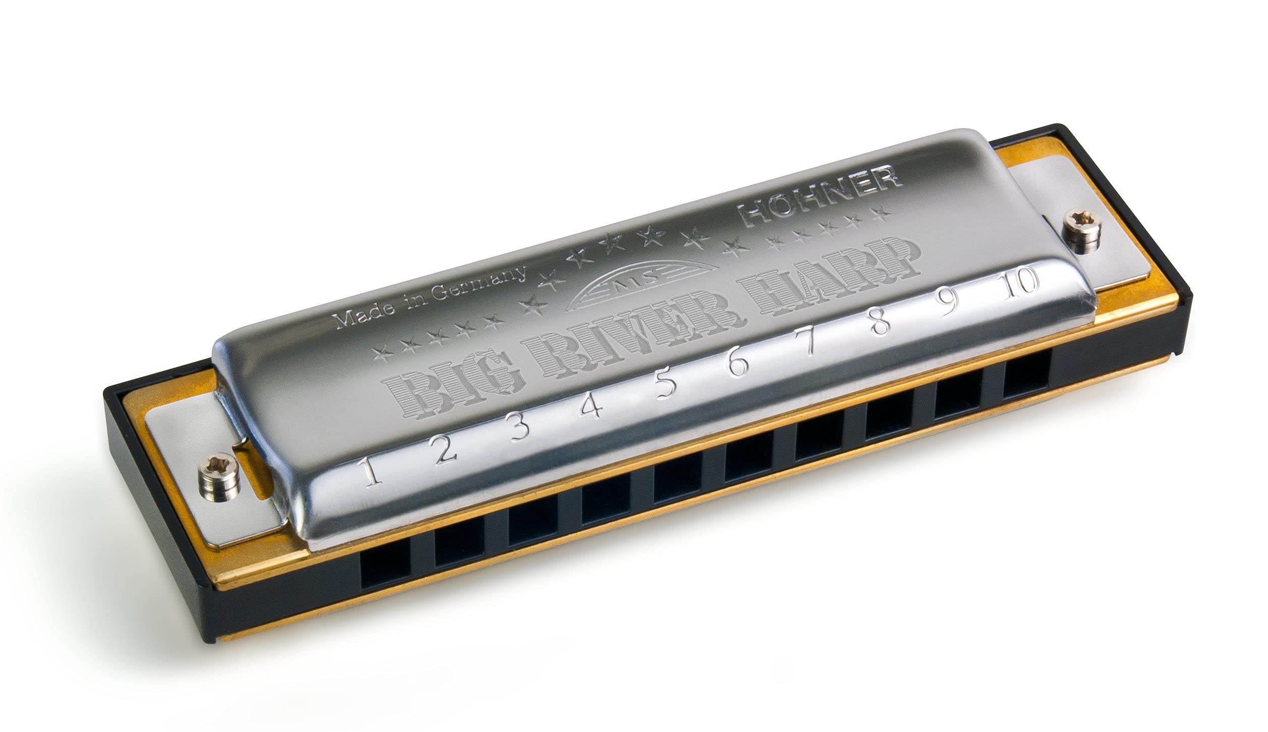 Hohner Big River Harmonica - Key of A