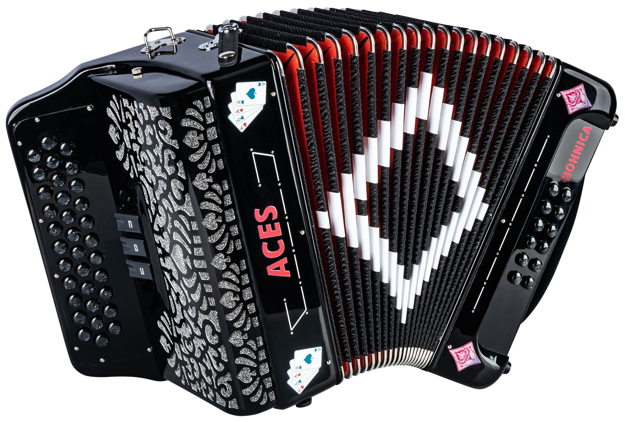Hohner Hohnica Aces II 34-Button Accordion with 3 Registers - FBbEb