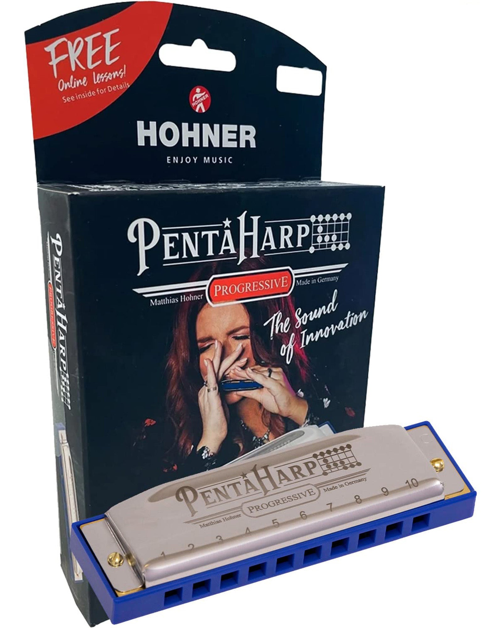 Hohner PentaHarp Harmonica - Key of D Minor