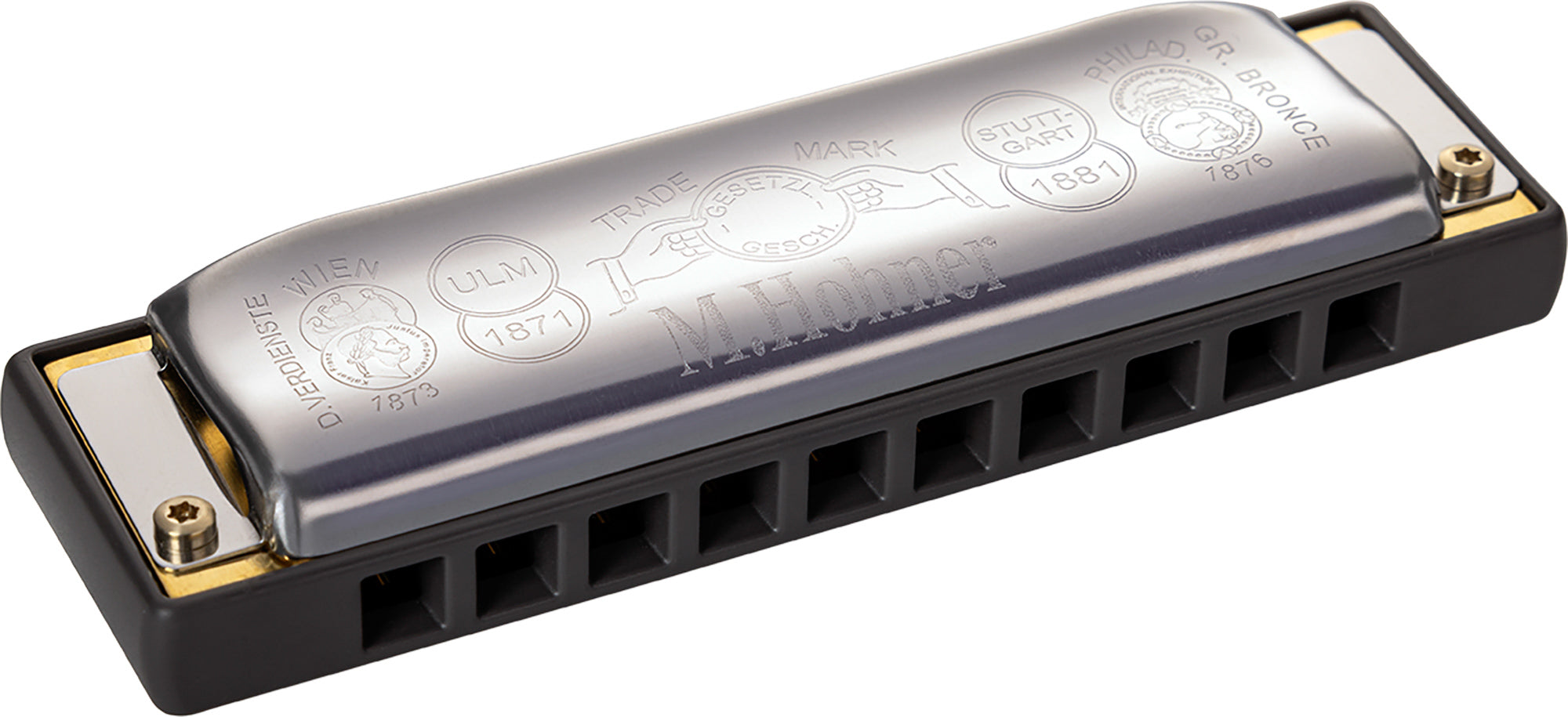 Hohner Progressive Rocket Harmonica - Key of C w/ Case