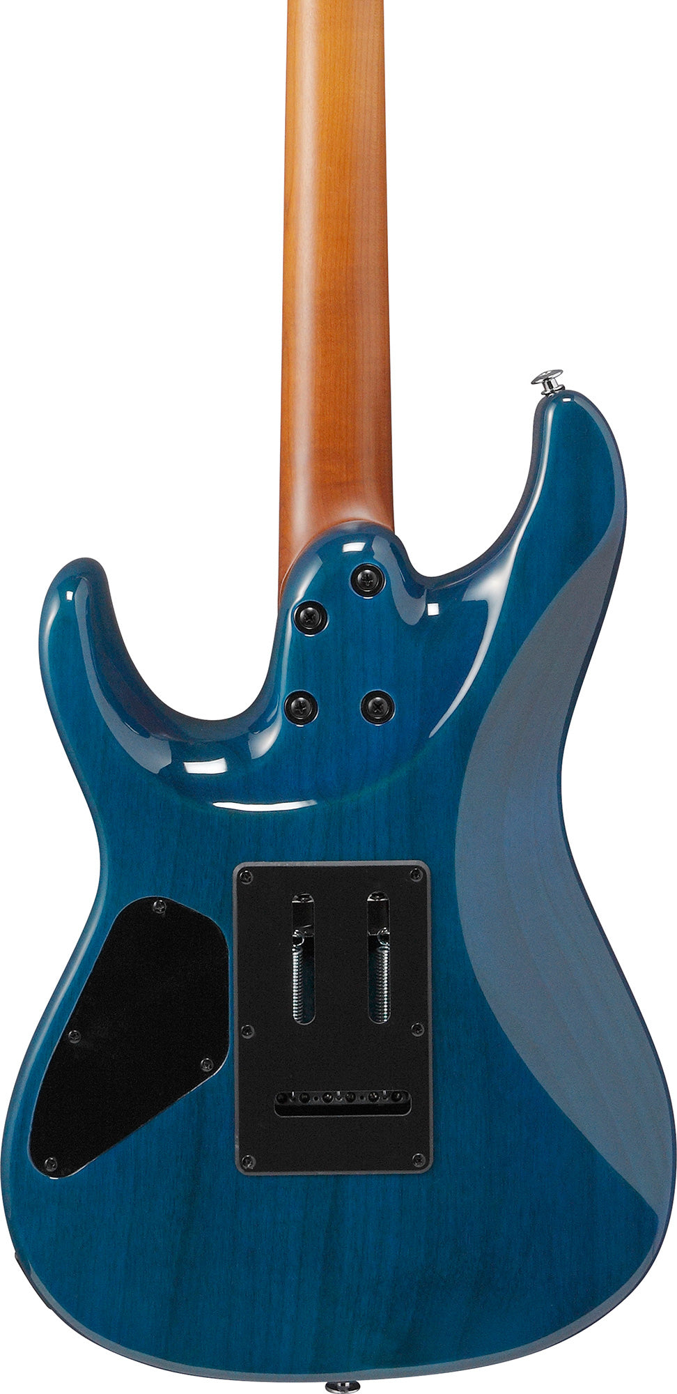 Ibanez AZ24S1F AZ Standard Electric Guitar - Transparent Turquoise Burst w/ Gig Bag