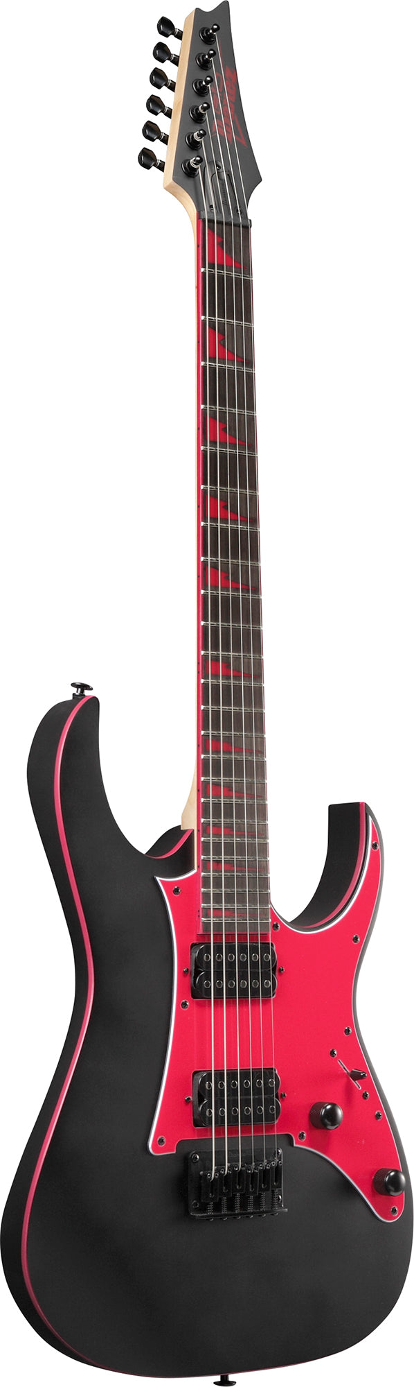 Ibanez GRG131DX RG Gio Electric Guitar - Black Flat w/ Gig Bag