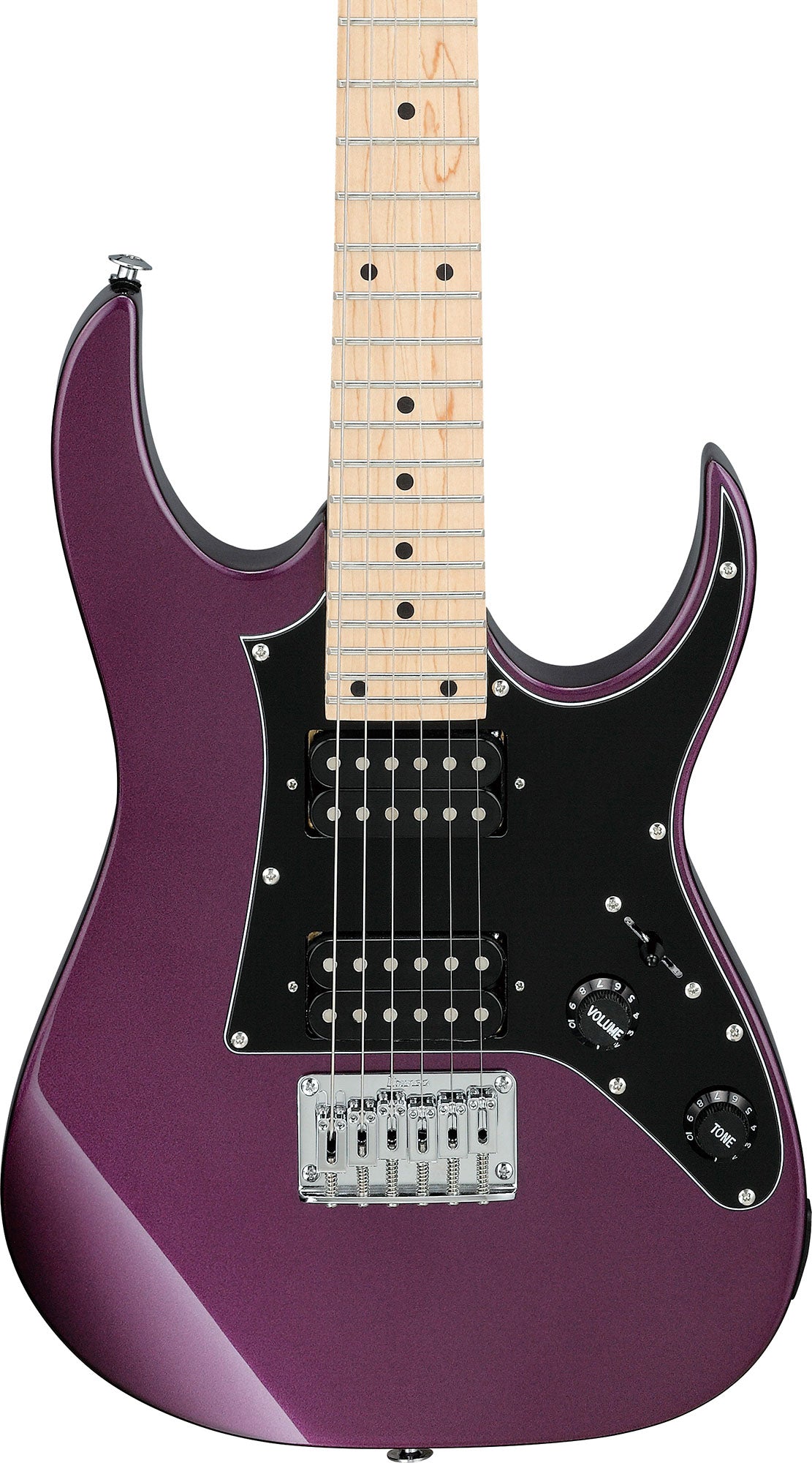 Ibanez GRGM21M RG Gio miKro Short-Scale Electric Guitar - Metallic Purple w/ Gig Bag
