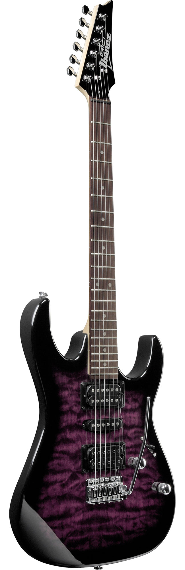Ibanez GRX70QA RG Gio Electric Guitar - Transparent Violet Sunburst