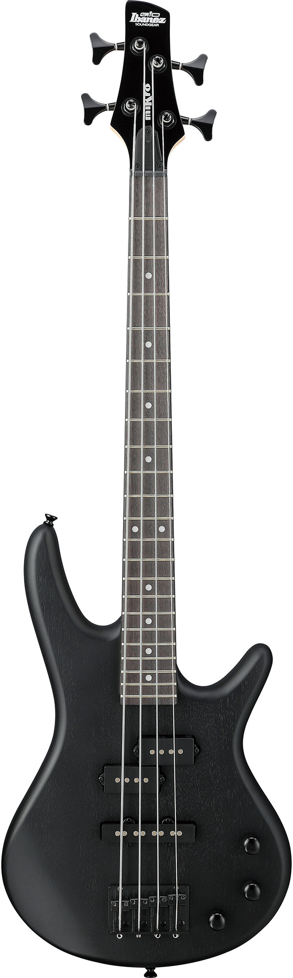 Ibanez GSRM20B SR Gio miKro Short-Scale Bass Guitar - Weathered Black
