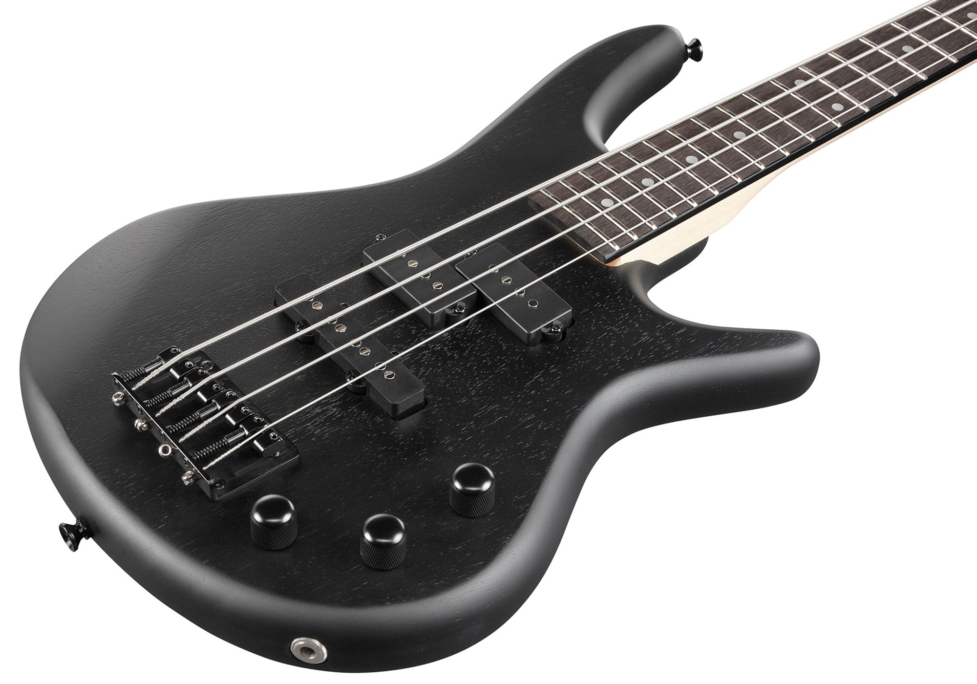 Ibanez GSRM20B SR Gio miKro Short-Scale Bass Guitar - Weathered Black w/ Gig Bag
