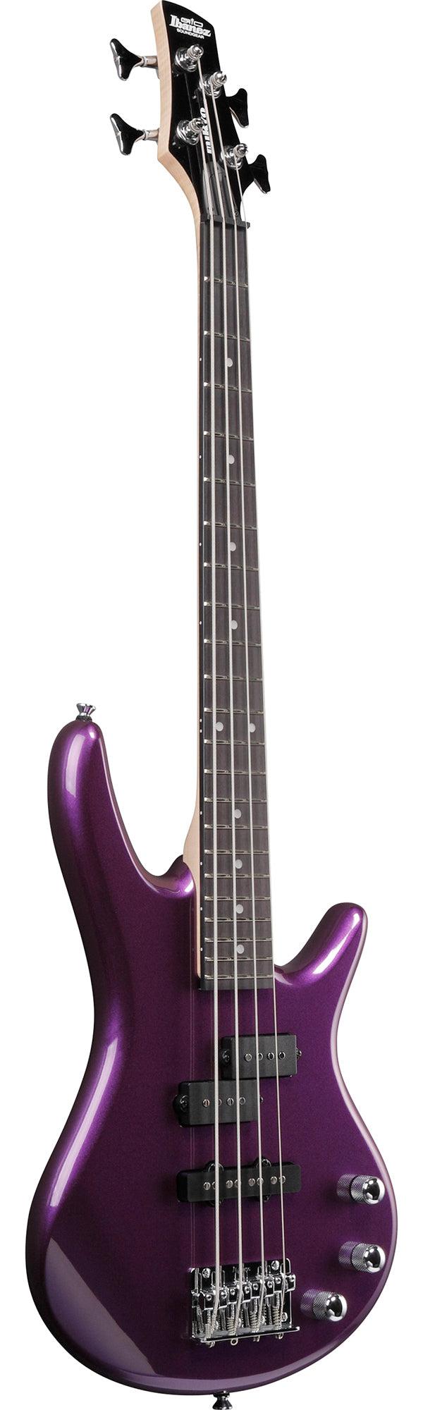 Ibanez GSRM20 SR Gio miKro Short-Scale Bass Guitar - Metallic Purple w/ Gig Bag