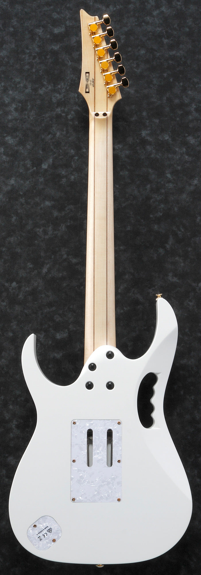 Ibanez JEM7VP JEM Steve Vai Signature Premium Electric Guitar - White w/ Gig Bag