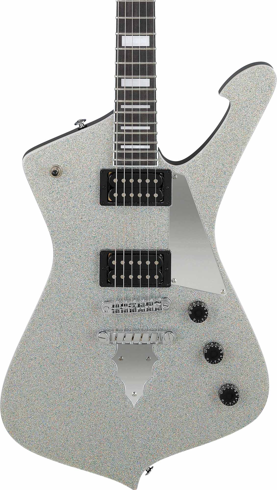 Ibanez PS60 Paul Stanley Electric Guitar - Silver Sparkle