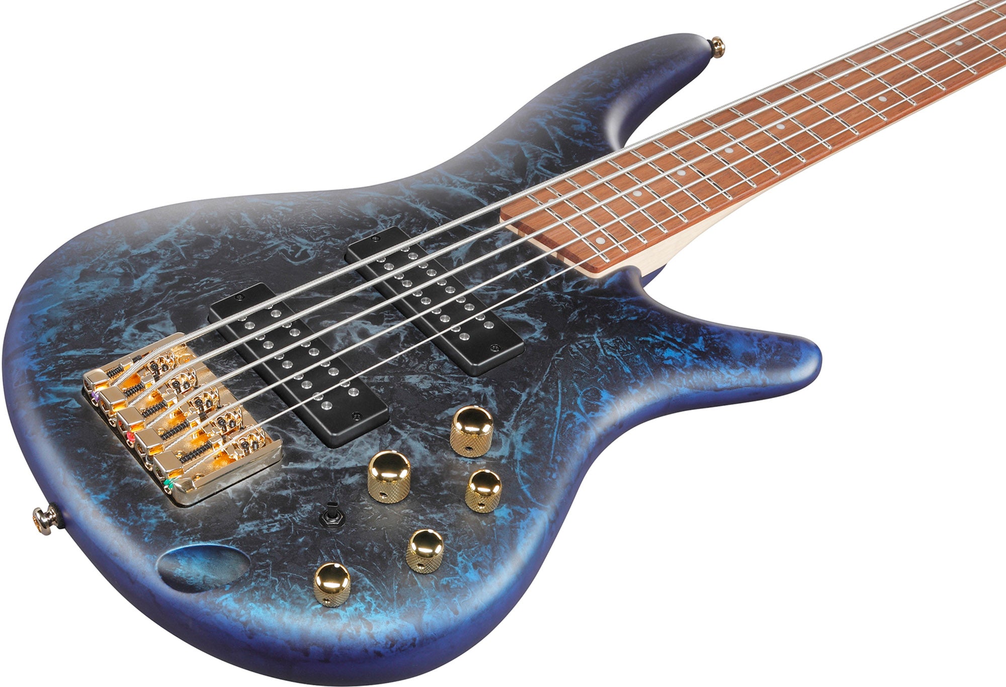Ibanez SR305EDX SR Standard 5-String Electric Bass - Cosmic Blue Frozen Matte