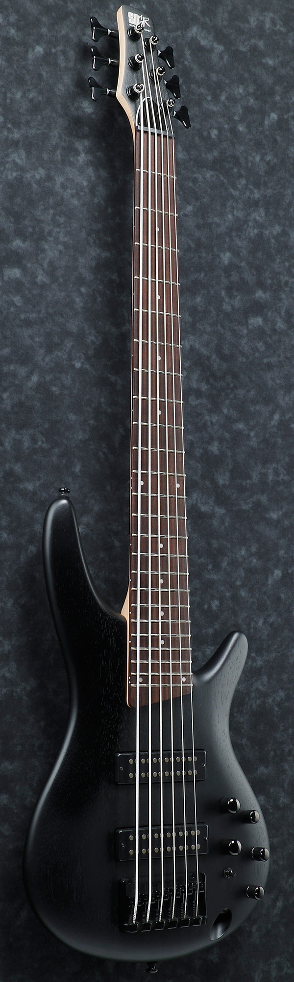 Ibanez SR306EB SR Standard 6-String Bass Guitar - Weathered Black w/ Gig Bag