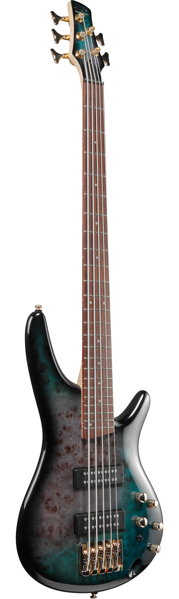 Ibanez SR405EPBDX SR Standard 5-String Bass Guitar - Tropical Seafloor Burst w/ Gig Bag