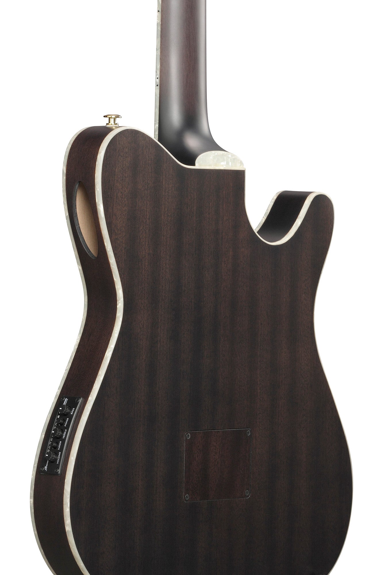 Ibanez TOD10NL Tim Henson Signature Left-Handed Nylon Acoustic-Electric Guitar - Transparent Black Flat