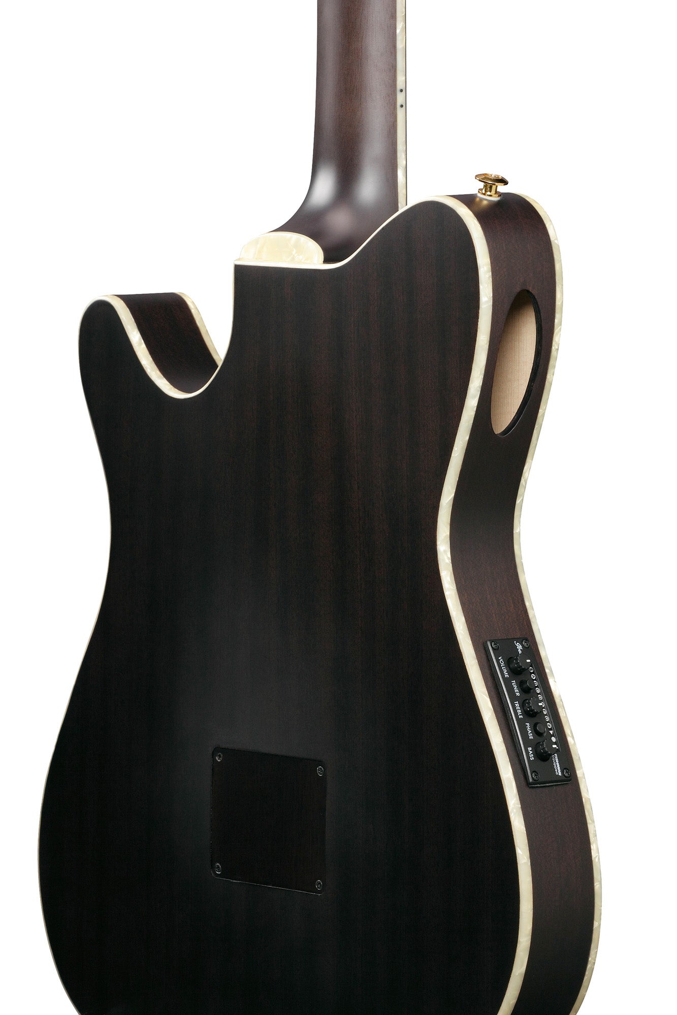 Ibanez TOD10N Tim Henson Signature Nylon Acoustic-Electric Guitar - Transparent Black Flat