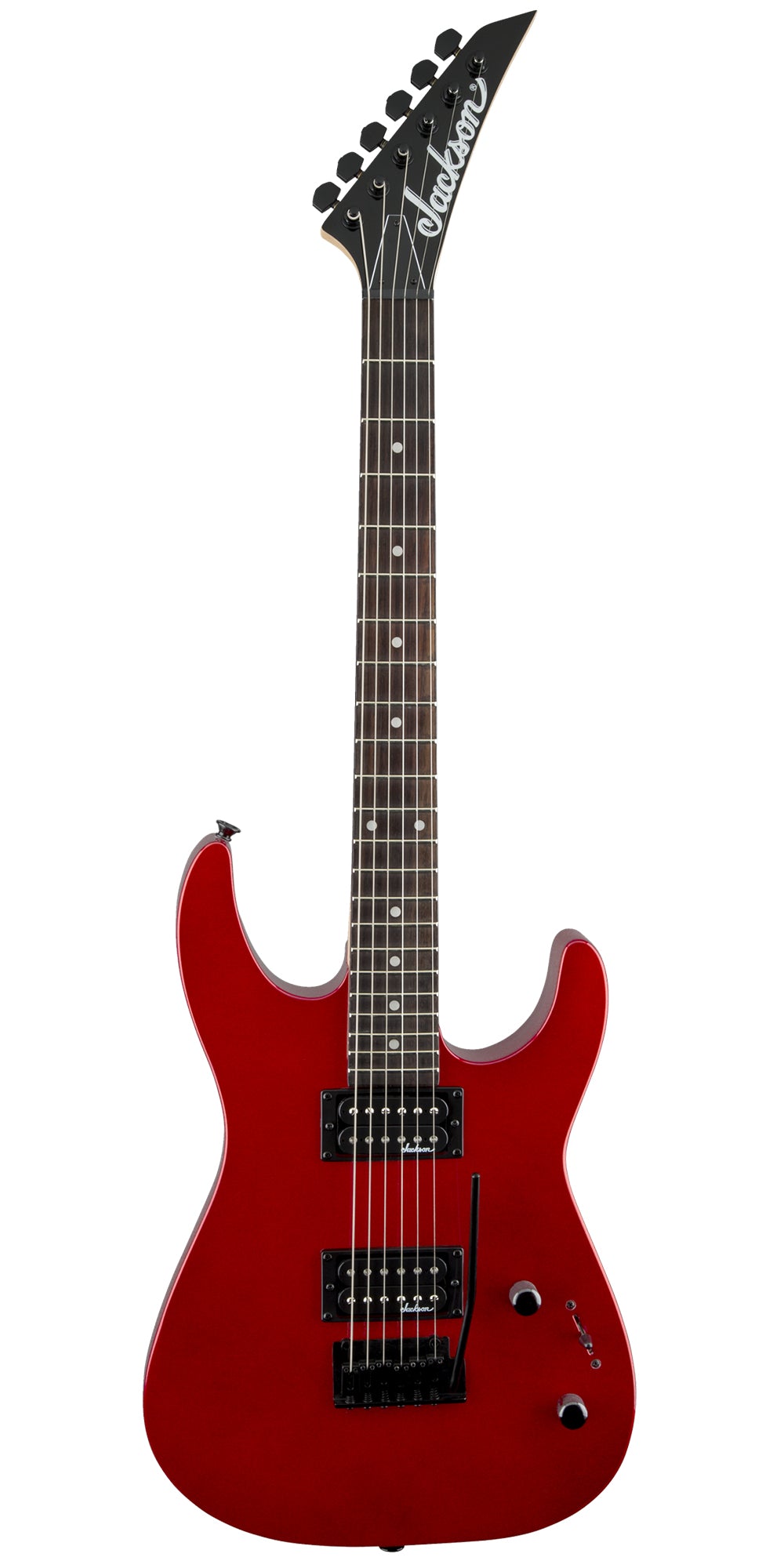 Jackson JS Series Dinky JS11 Electric Guitar - Metallic Red w/ Instrument Cable