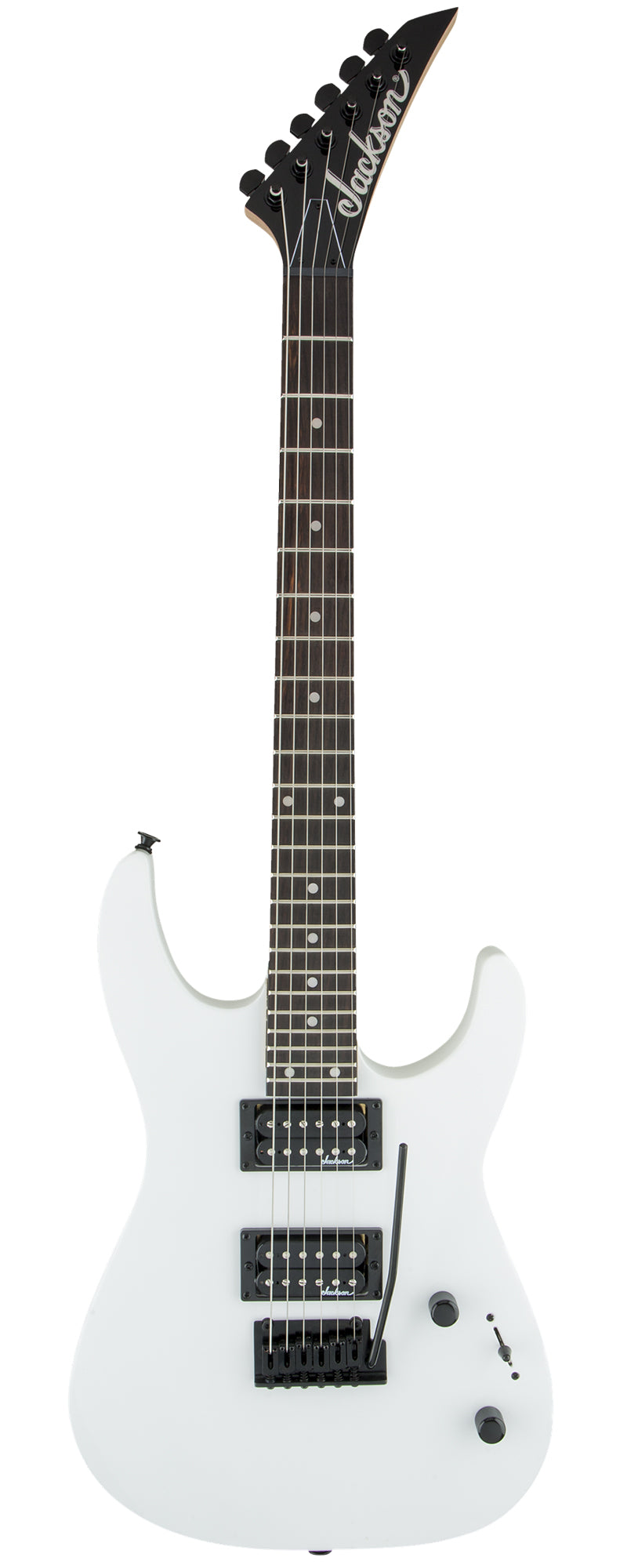 Jackson JS Series Dinky JS12 Electric Guitar - Snow White w/ Instrument Cable