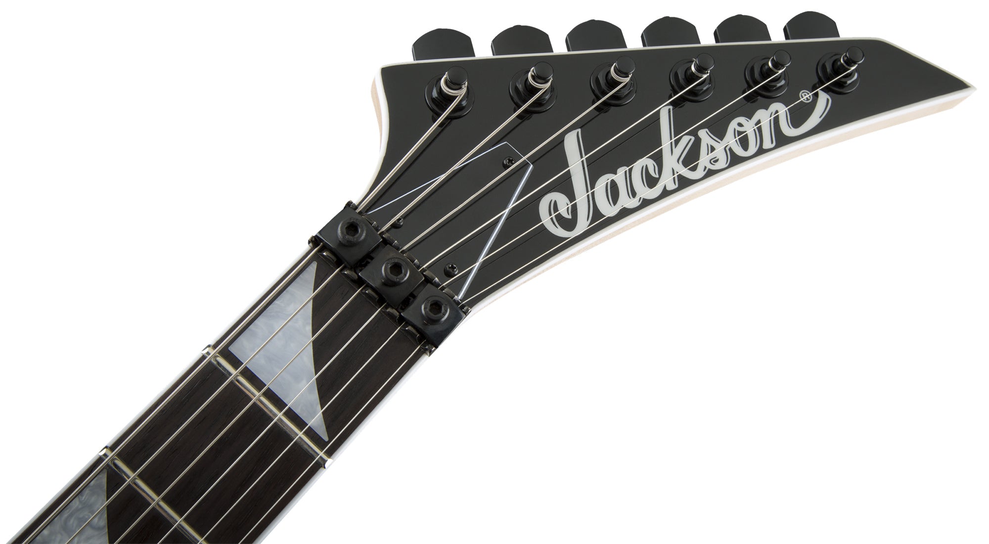 Jackson JS Series Warrior JS32 Electric Guitar - Snow White w/ Instrument Cable