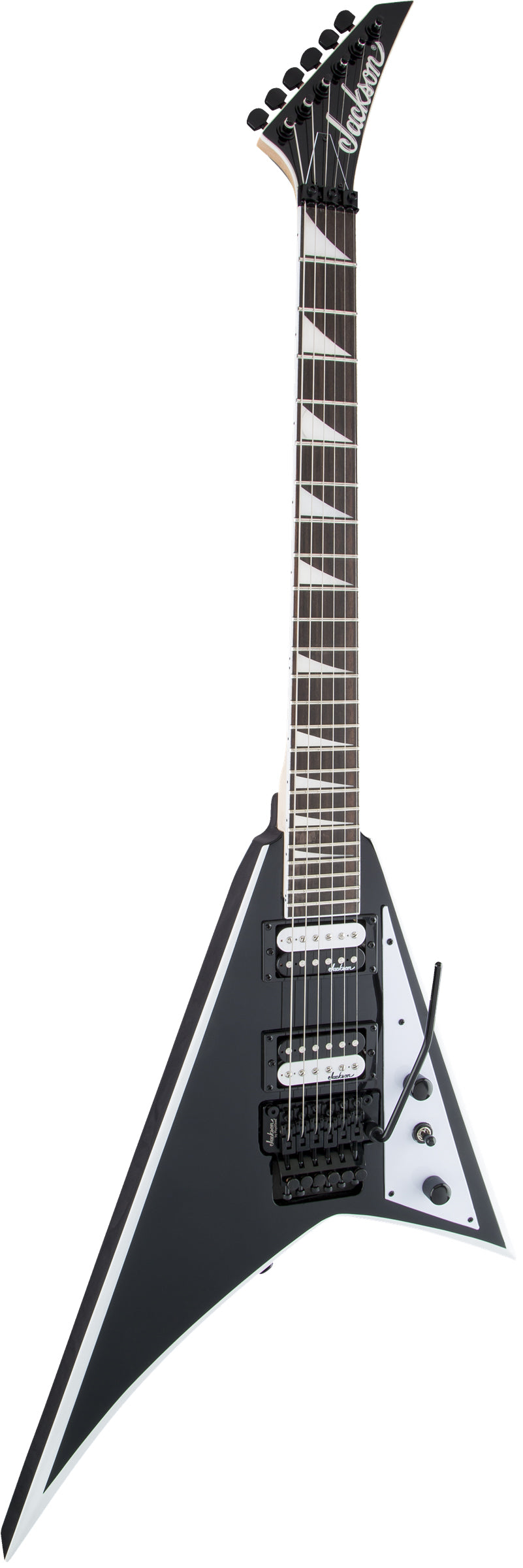 Jackson JS Series Rhoads JS32 Electric Guitar - Black with White Bevels