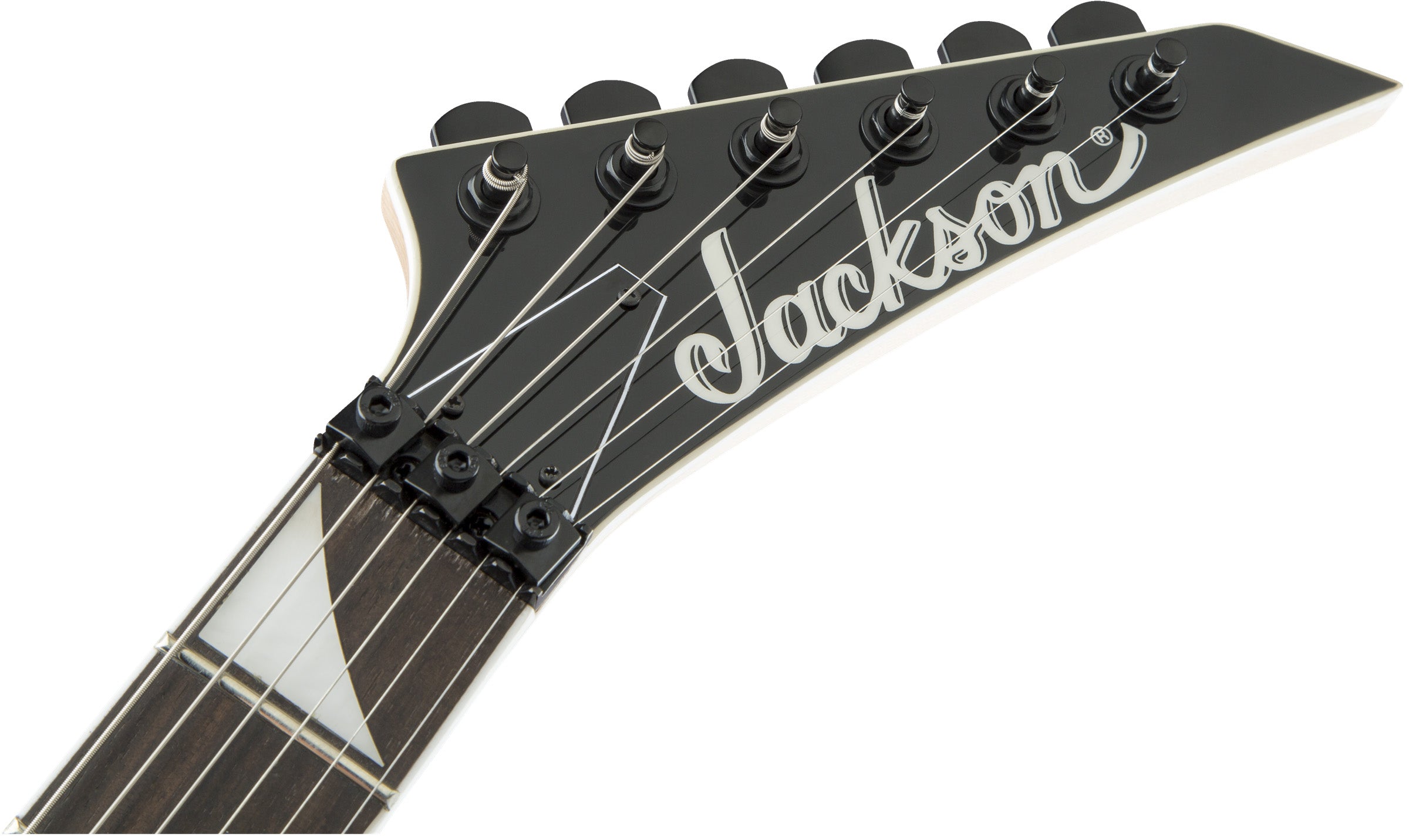 Jackson JS Series Rhoads JS32 Electric Guitar - Black with White Bevels