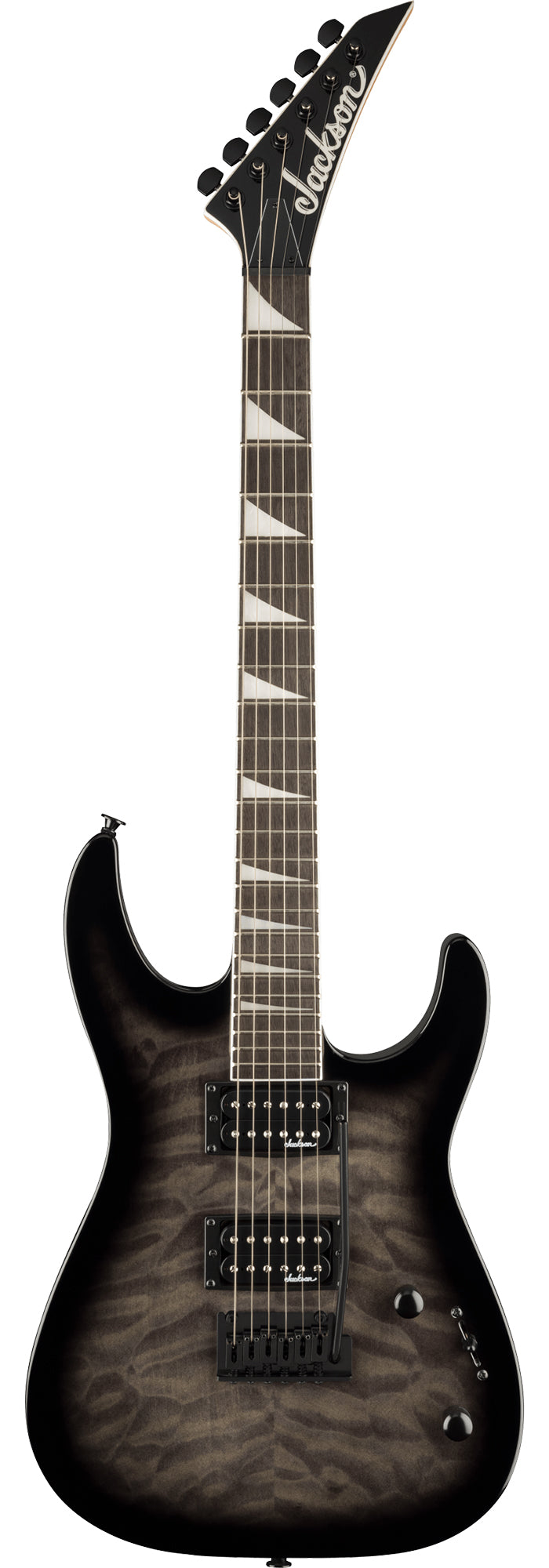 Jackson Dinky JS20 DKQ 2PT Electric Guitar - Transparent Black