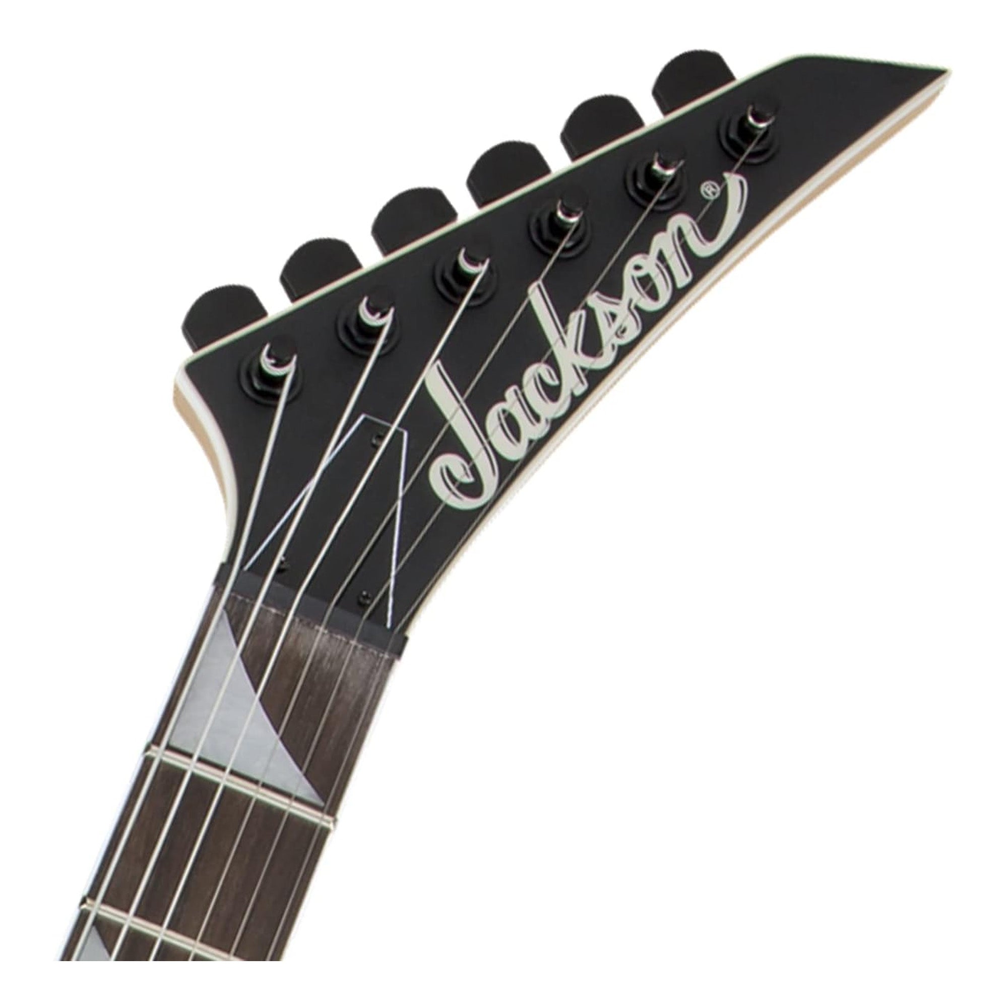 Jackson Dinky Arch Top JS22 DKA Electric Guitar - Satin Black w/ Instrument Cable