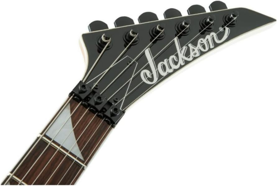 Jackson JS32 King V Electric Guitar - White with Black Bevels