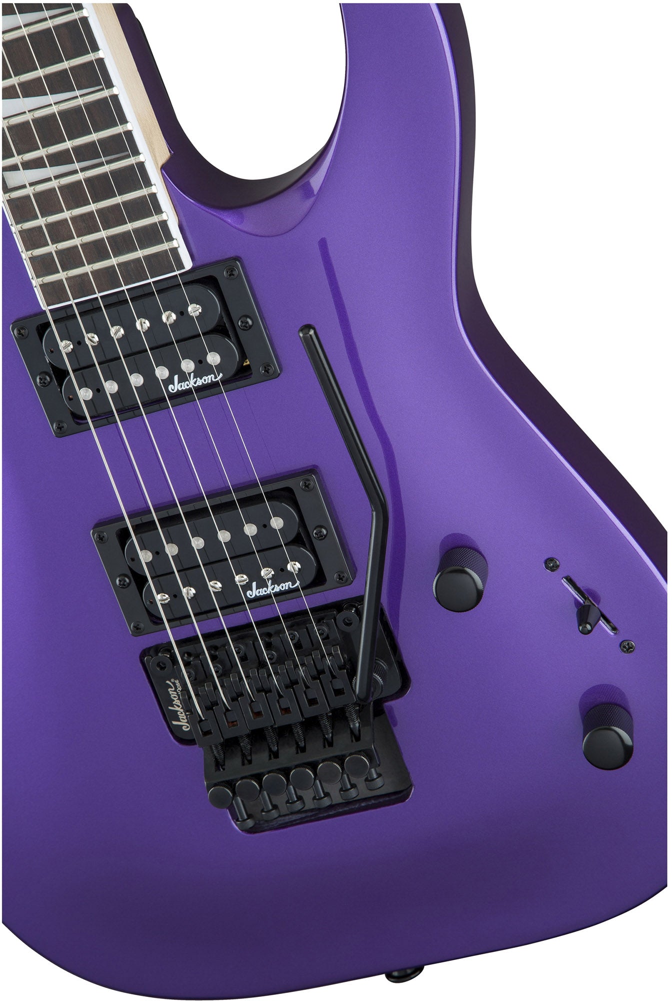 Jackson JS32 DKA Dinky Arch Top Electric Guitar - Pavo Purple