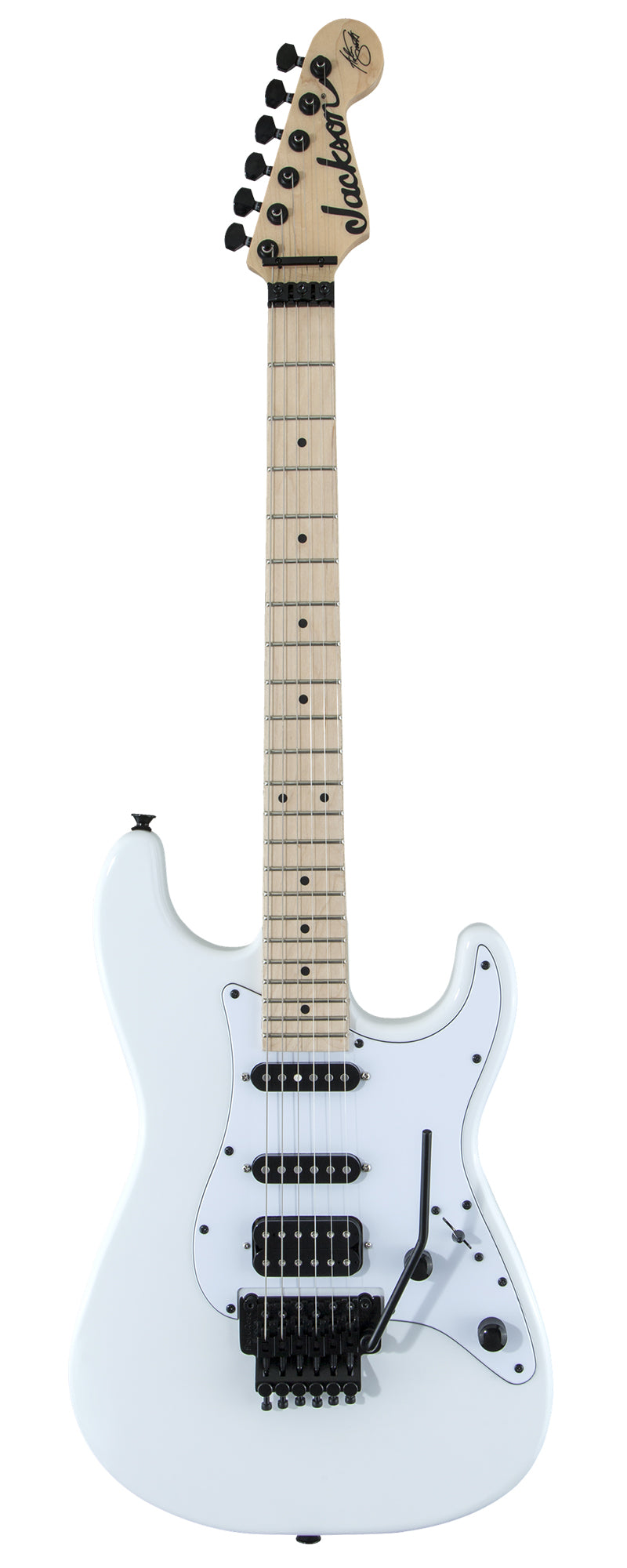 Jackson X Series Signature Adrian Smith SDXM Electric Guitar - Snow White w/ Instrument Cable