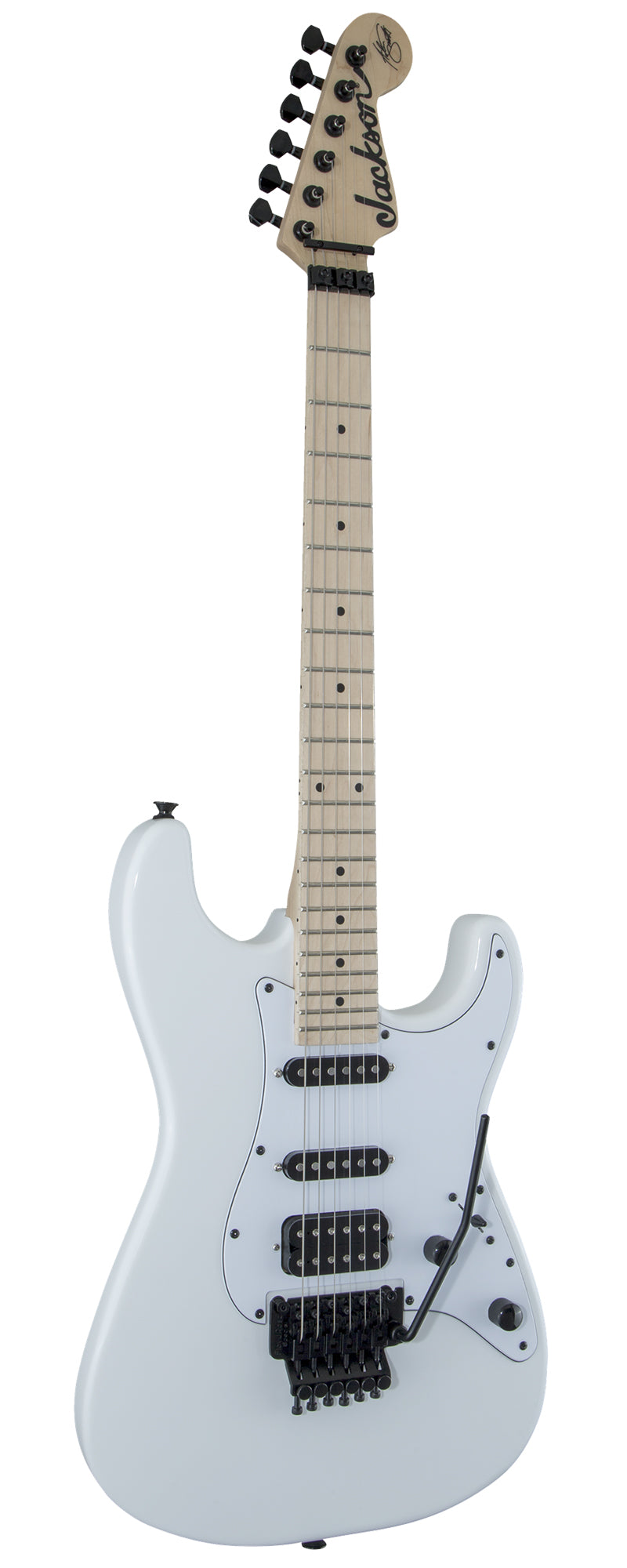 Jackson X Series Signature Adrian Smith SDXM Electric Guitar - Snow White w/ Instrument Cable