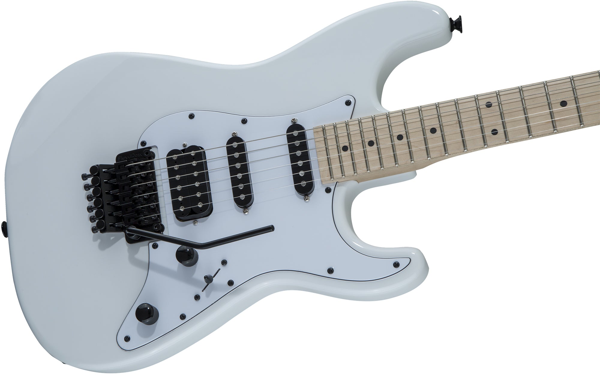 Jackson X Series Signature Adrian Smith SDXM Electric Guitar - Snow White w/ Instrument Cable