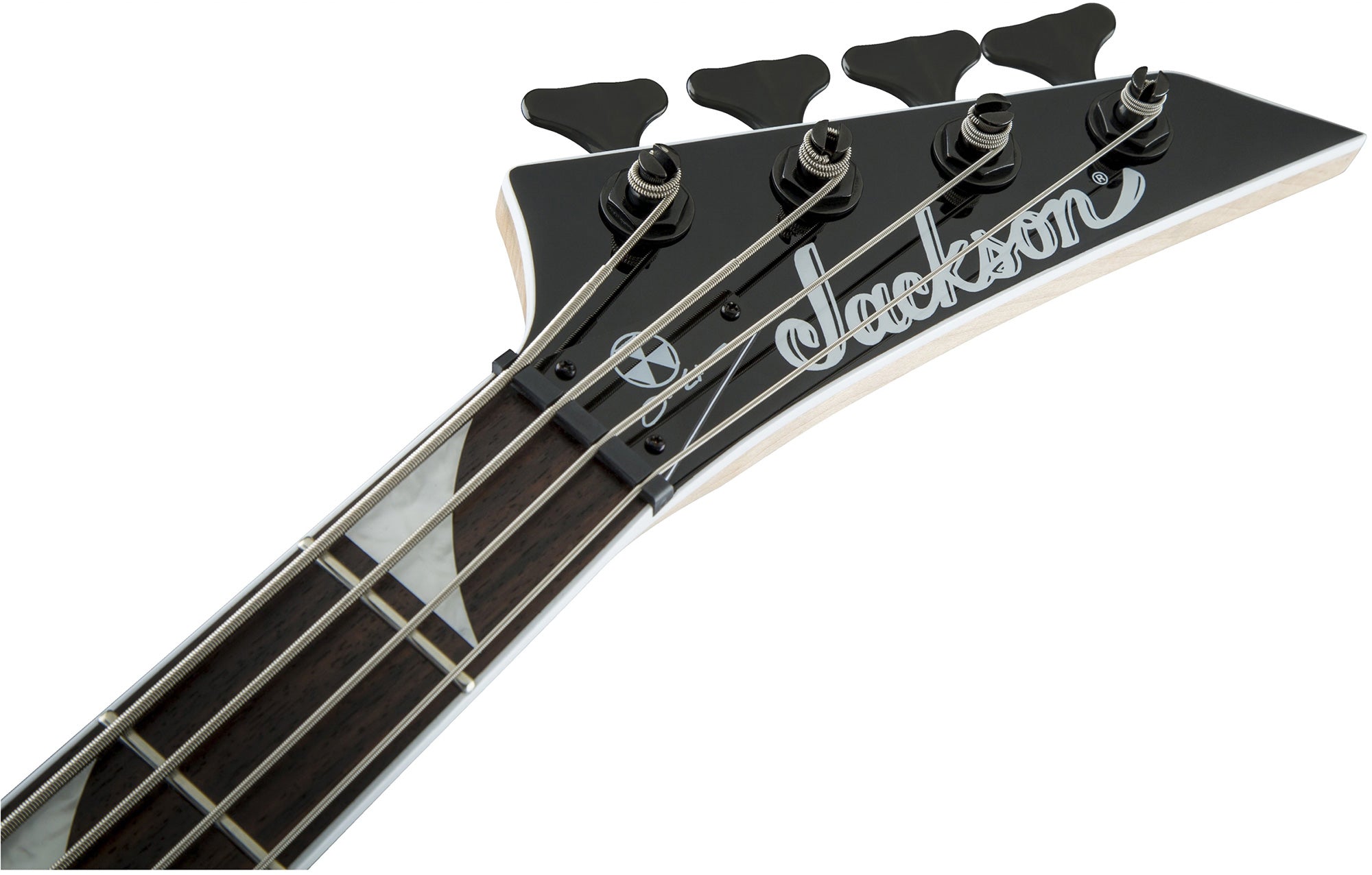 Jackson David Ellefson Concert Bass CBX IV Bass Guitar - Satin Black w/ Instrument Cable