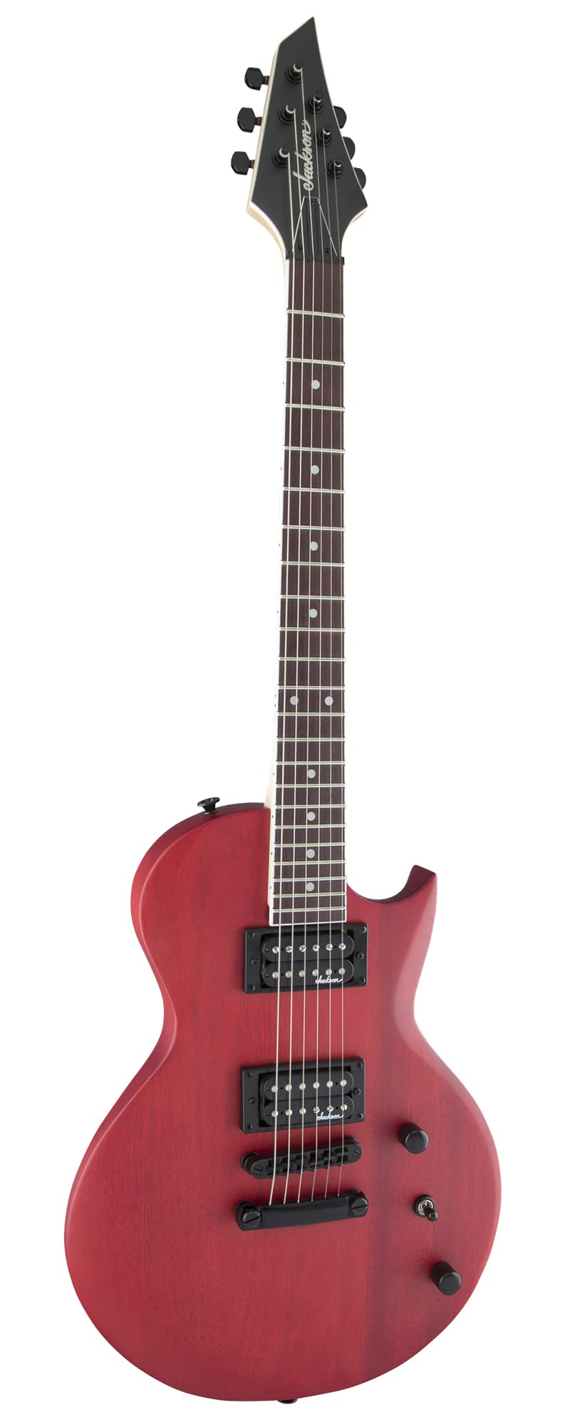 Jackson JS Series Monarkh SC JS22 Electric Guitar - Red Stain w/ Instrument Cable