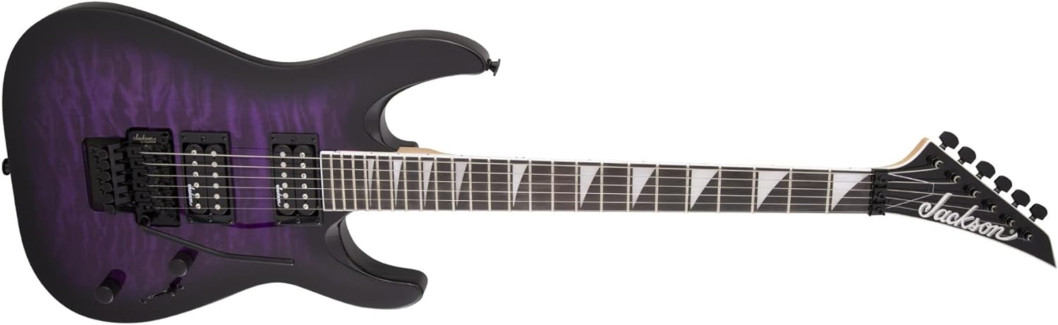 Jackson Dinky Arch Top JS32Q DKA - Transparent Purple Burst