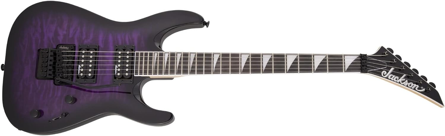Jackson Dinky Arch Top JS32Q DKA - Transparent Purple Burst