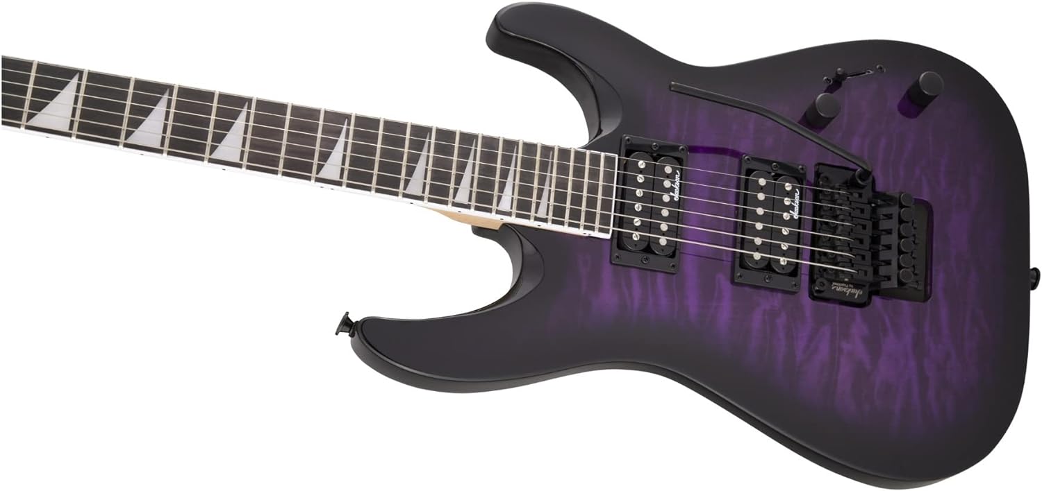 Jackson Dinky Arch Top JS32Q DKA - Transparent Purple Burst