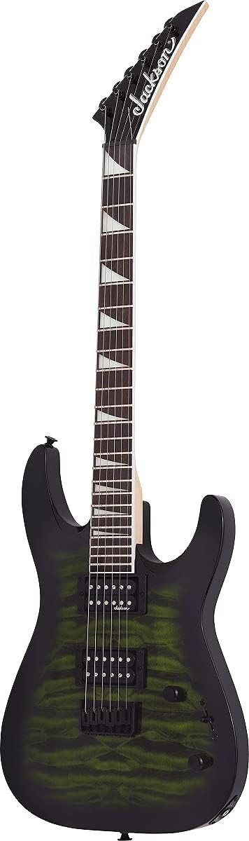 Jackson JS Series Dinky Arch Top JS32Q DKA HT Electric Guitar - Transparent Green Burst
